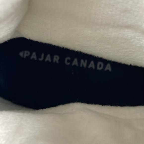 Pajar Canada Gravita Platform Snow Boot White Ice Quilted Warm Sz 9.5 - Picture 13 of 16